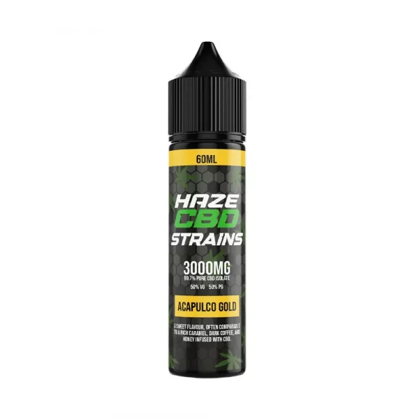 HAZE Acapulco Gold CBD Strains Eliquid 3000mg (60ml)