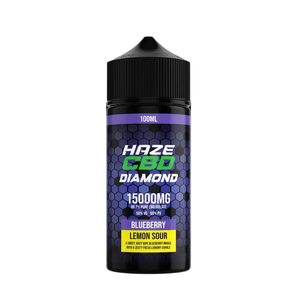 HAZE Blueberry Lemon Sour CBD Diamond Eliquid 15.000mg