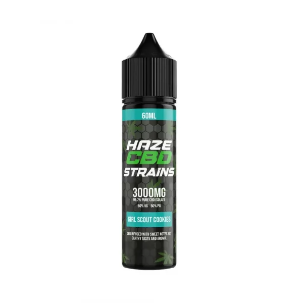 HAZE Girl Scout Cookies CBD Strains Eliquid 3000mg (60ml)