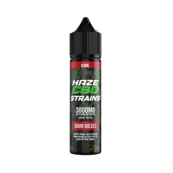 HAZE Sour Diesel CBD Strains Eliquid 3000mg (60ml)