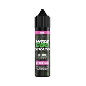 HAZE Wedding Cake CBD Strains Eliquid 3000mg (60ml)