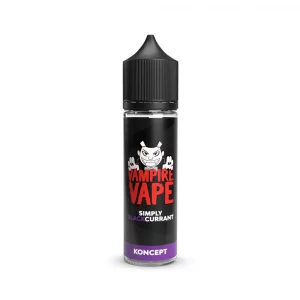 VAMPIRE VAPE Simply Blackcurrant 50ml E-liquid Shortfills (0mg)