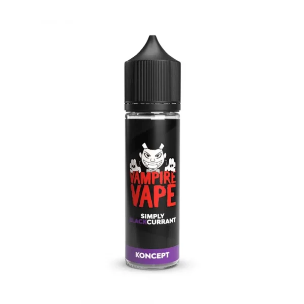 VAMPIRE VAPE Simply Blackcurrant 50ml E-liquid Shortfills (0mg)