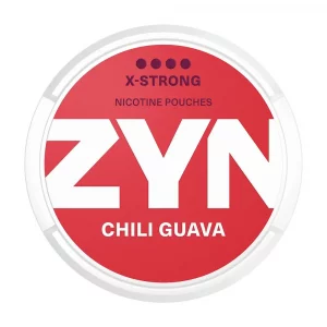 ZYN Chili Guava Slim X-Strong Nicotine Pouches - Snus Pods (11mg)