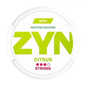 ZYN Citrus Mini Strong Nicotine Pouches - Snus Pods (6mg)