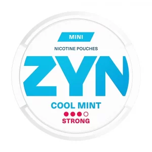 ZYN Cool Mint Mini Strong Nicotine Pouches - Snus Pods (6mg)