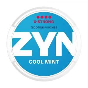 ZYN Cool Mint Slim x-Strong Nicotine Pouches - Snus Pods (11mg)