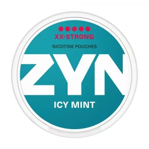 ZYN Icy Mint Slim Ultra Strong Nicotine Pouches - Snus Pods (12.5mg)