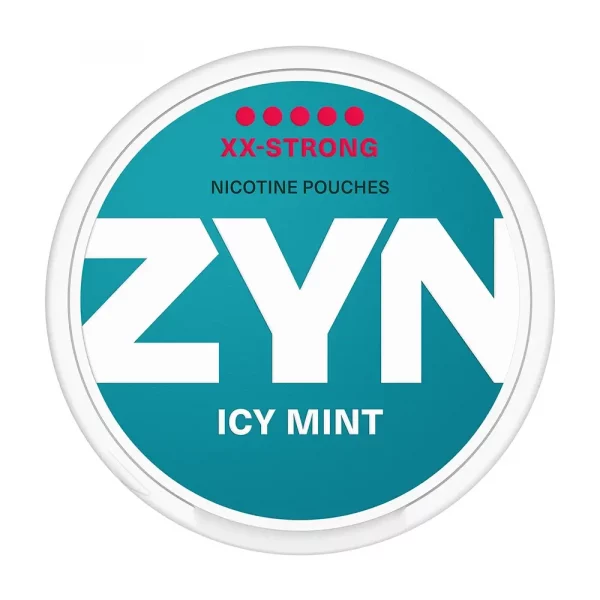 ZYN Icy Mint Slim Ultra Strong Nicotine Pouches - Snus Pods (12.5mg)