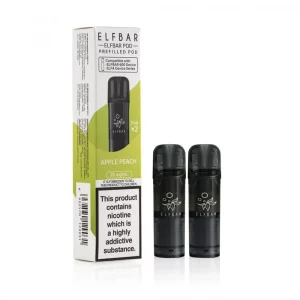 ELFBAR 600 - Prefilled Pods - Apple Peach (2x2ml)