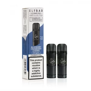 ELFBAR 600 - Prefilled Pods - Blueberry Cranberry Cherry (2x2ml)