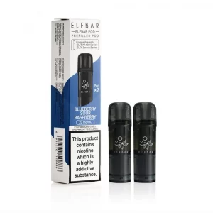 ELFBAR 600 - Prefilled Pods - Blueberry Sour Raspberry (2x2ml)