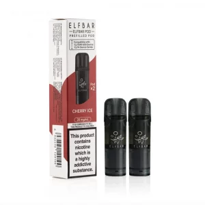 ELFBAR 600 - Prefilled Pods - Cherry Ice (2x2ml)