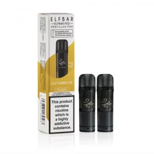 ELFBAR 600 - Prefilled Pods - Elfturbo Ice (2x2ml)