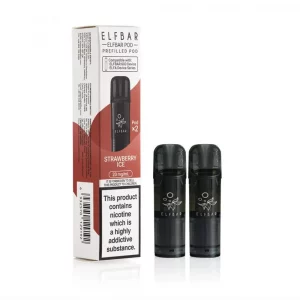 ELFBAR 600 - Prefilled Pods - Strawberry Ice (2x2ml)