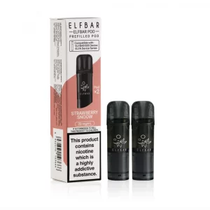 ELFBAR 600 - Prefilled Pods - Strawberry Snoow (2x2ml)
