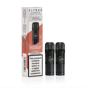 ELFBAR 600 - Prefilled Pods - Watermelon Strawberry (2x2ml)