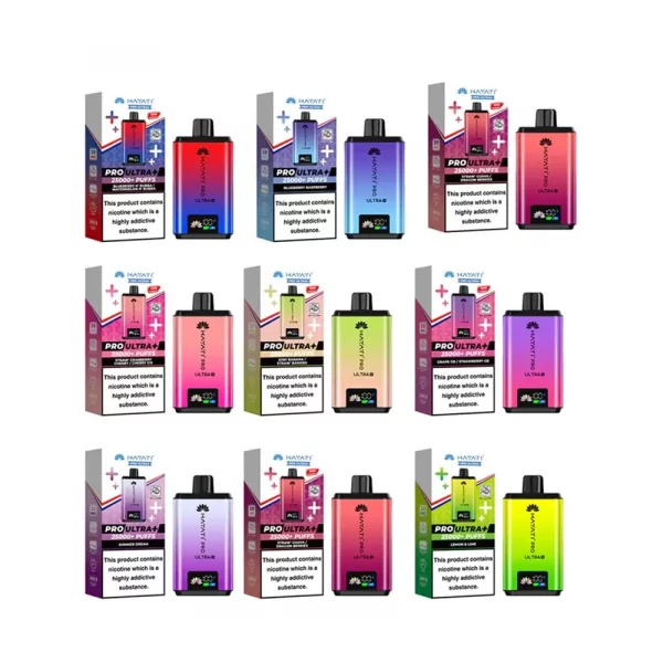 HAYATI PRO PLUS 25K Pod Kit – Refillable & Long-Lasting Vape Device