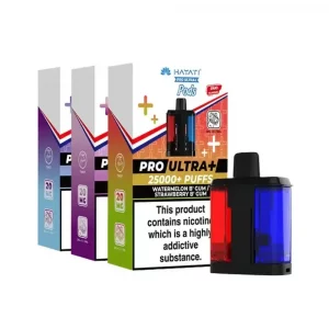 HAYATI PRO PLUS 25K Prefilled Pod + Refill Containers